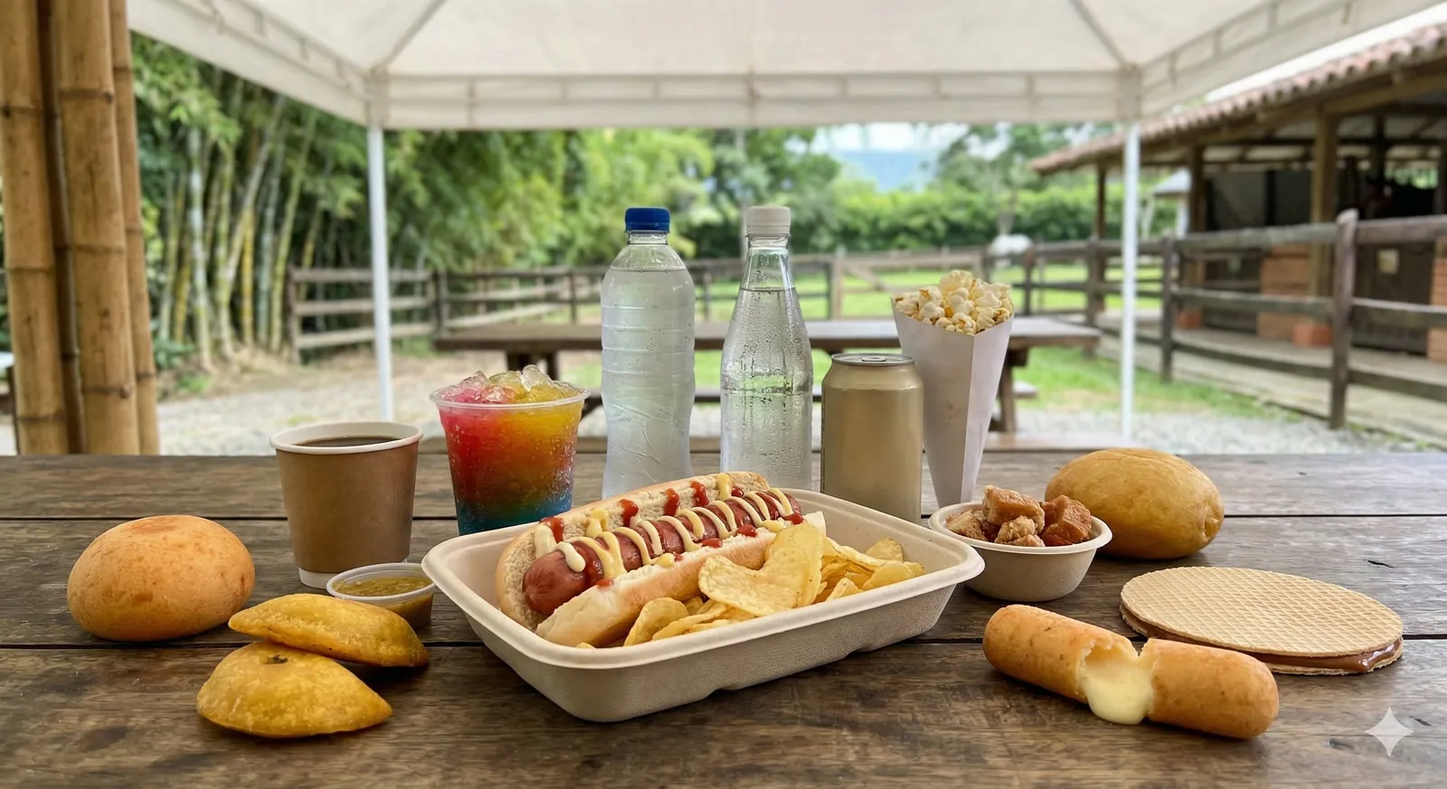 Barra Equina – Hot dogs, empanadas, obleas wafers and snacks
